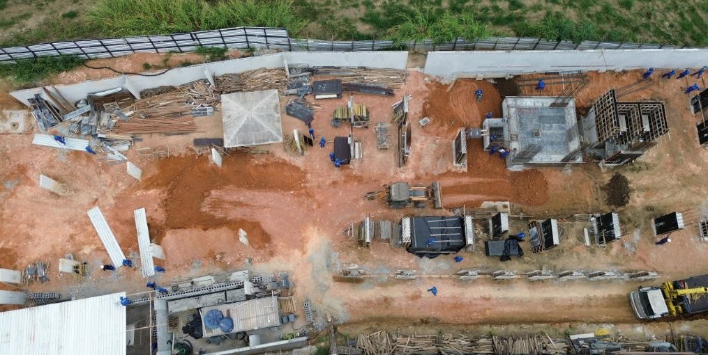 Estágio da Obra empreendimento Origine Flamboyant