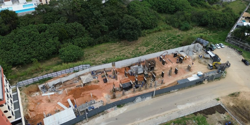 Estágio da Obra empreendimento Origine Flamboyant
