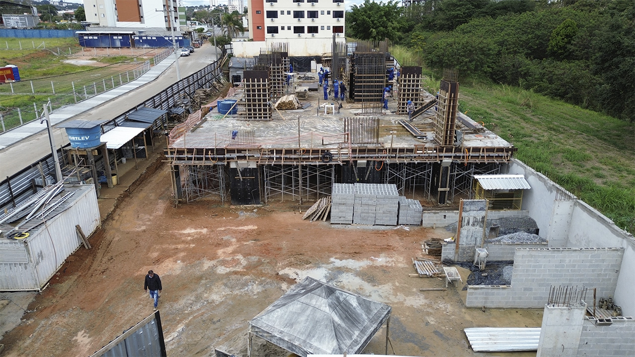 Estágio da Obra empreendimento Origine Flamboyant
