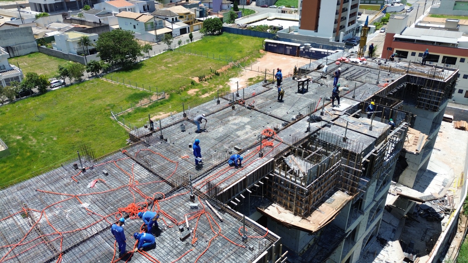 Estágio da Obra empreendimento Origine Flamboyant