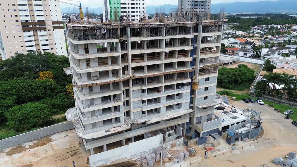 Estágio da Obra empreendimento Origine Flamboyant