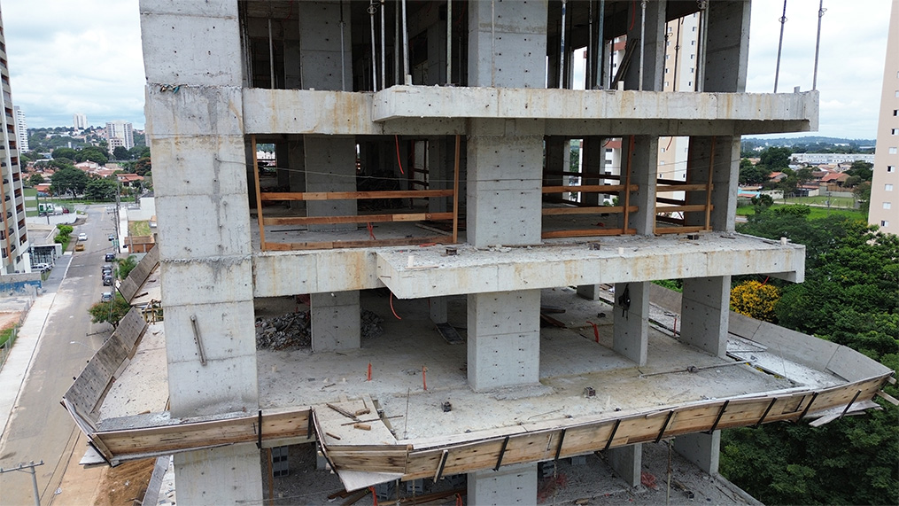 Estágio da Obra empreendimento Origine Flamboyant