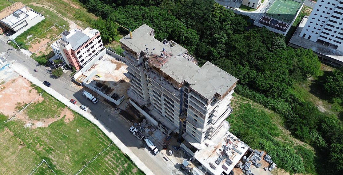 Estágio da Obra empreendimento Origine Flamboyant