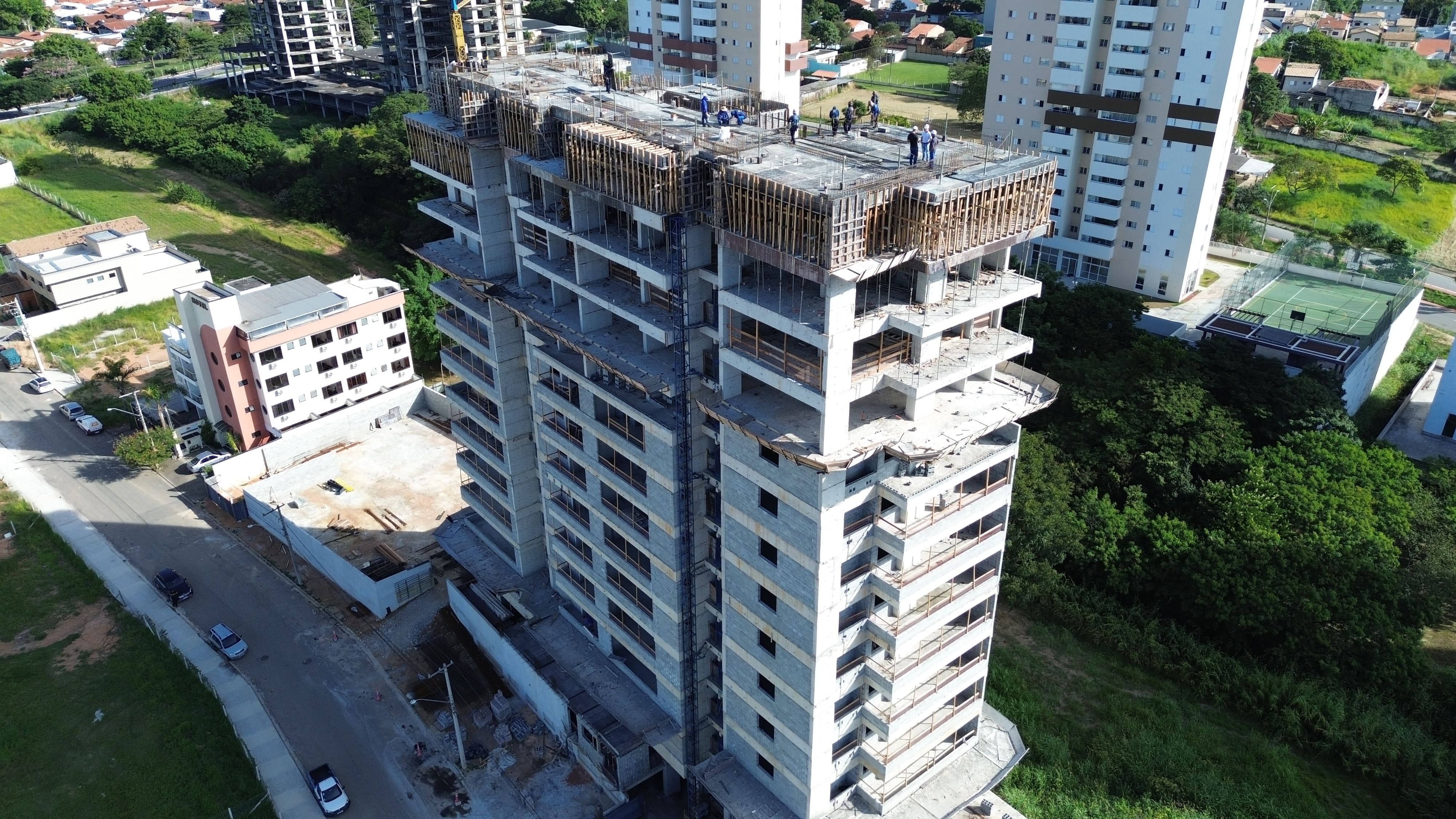 Estágio da Obra empreendimento Origine Flamboyant
