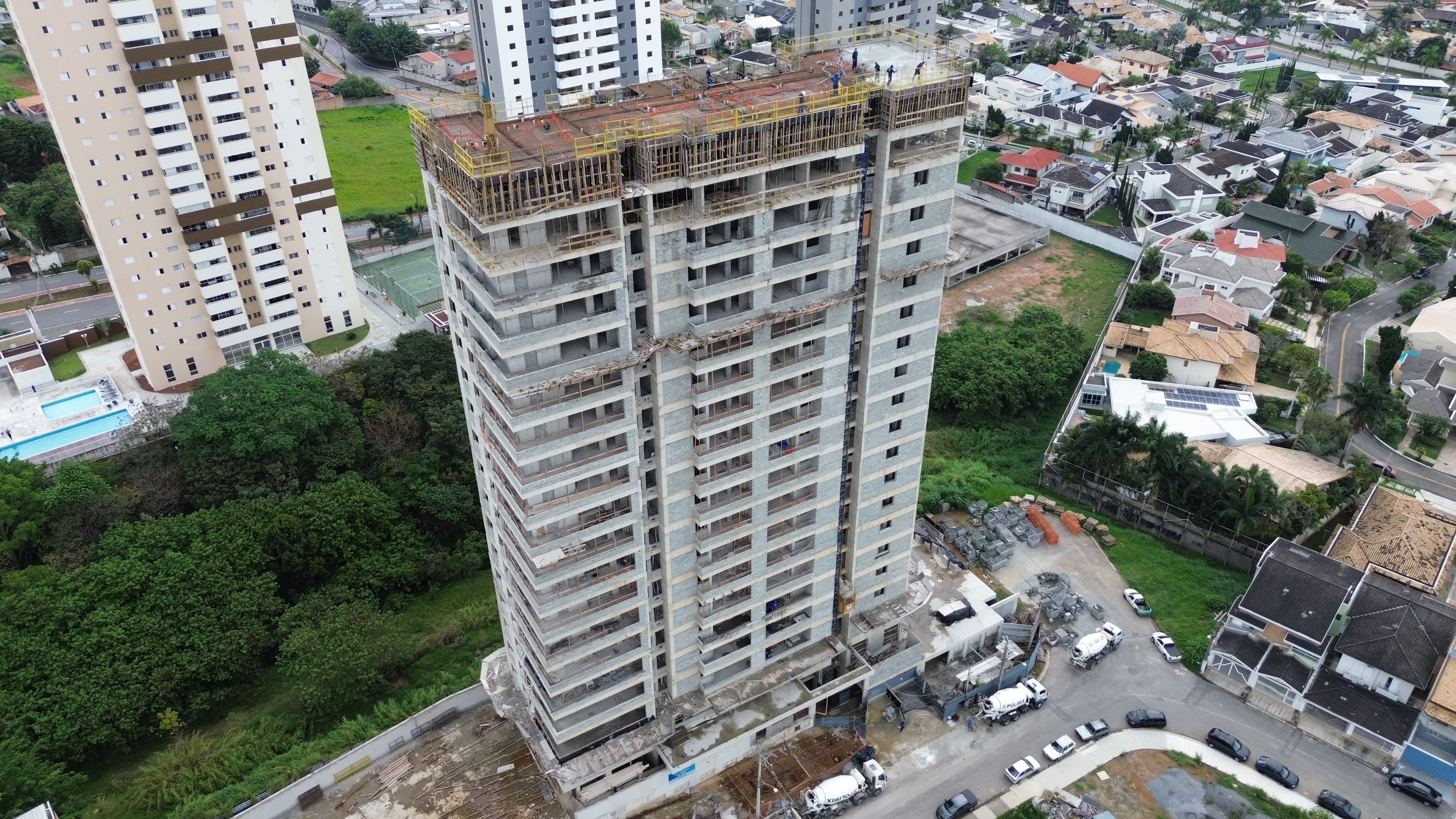 Estágio da Obra empreendimento Origine Flamboyant
